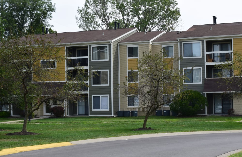 Exterior at Parkside at Castleton Square in Indianapolis, Indiana