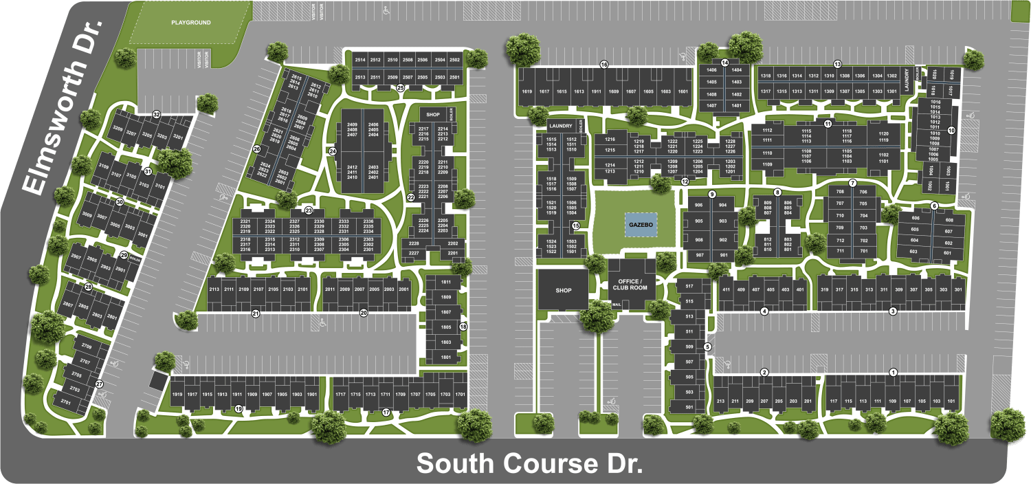 SiteMap at Victoria Park in Houston, Texas
