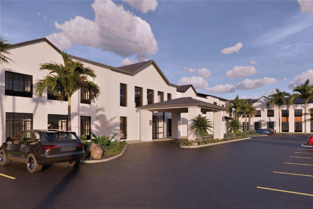 Exterior rendering at Anthology of Boynton Beach in Boynton Beach, Florida