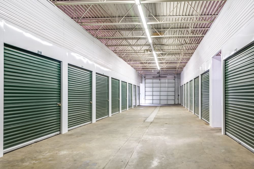 Indoor units at Metro Self Storage in Amarillo, Texas