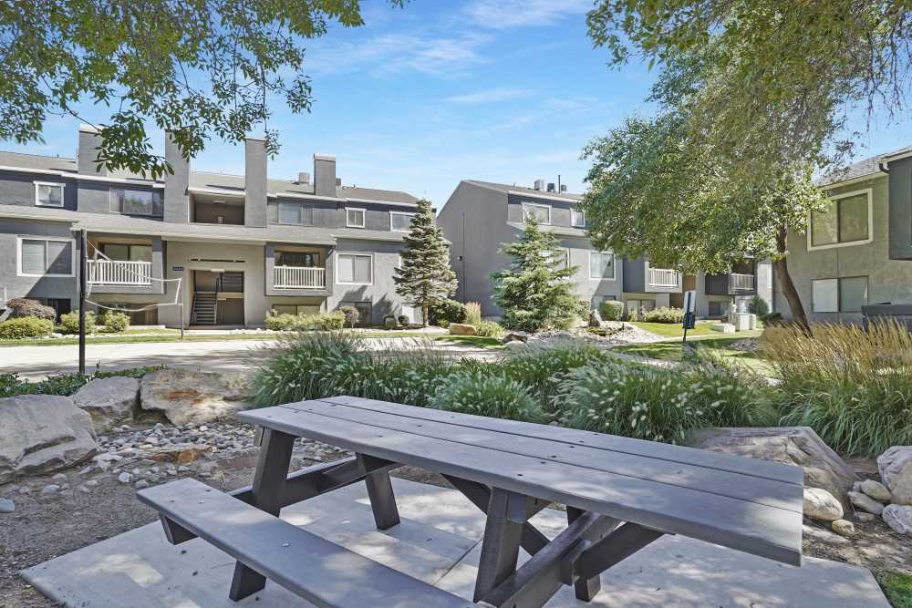 Sand volleyball vourt at Royal Farms Apartments in Salt Lake City, Utah