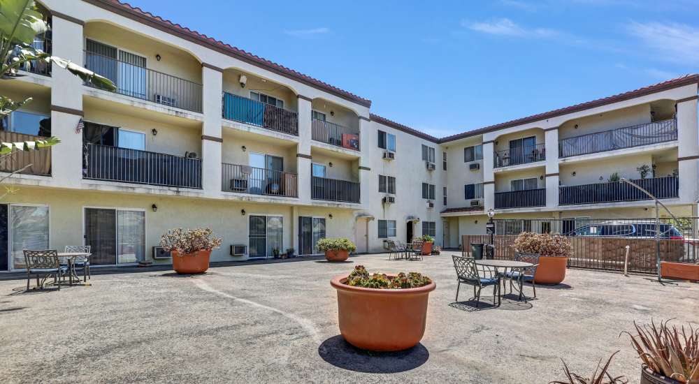 Common area at Southern Highlands in National City, California