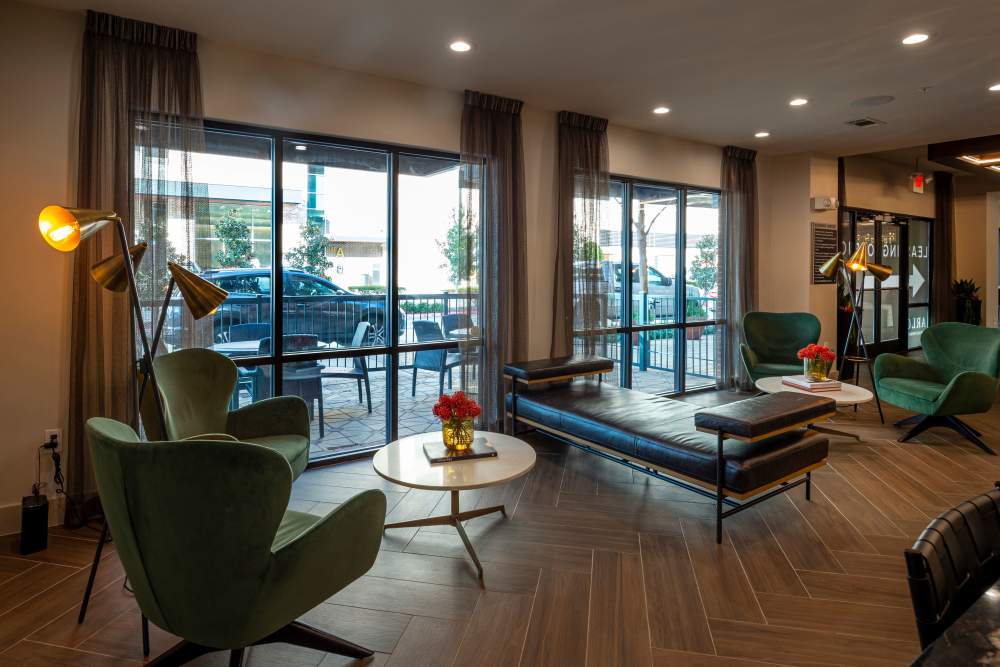 Community lounge at Whitmore in Houston, Texas