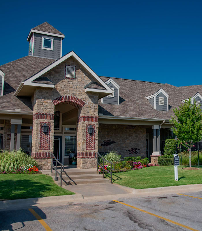 Front entrance to The Park on Westpointe in Yukon, Oklahoma
