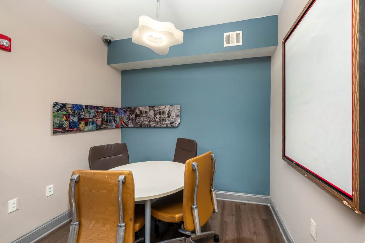 Study nook for individual or collaborative study at Mazza Grandmarc in College Park, Maryland