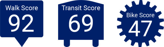 A high walk score at Solaire 10914 Georgia in Silver Spring, Maryland