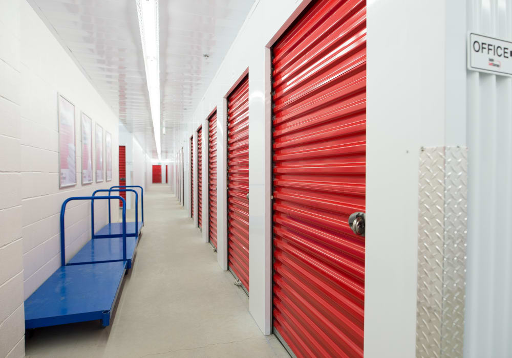 Small interior units at Apple Self Storage - Winnipeg in Winnipeg, Manitoba
