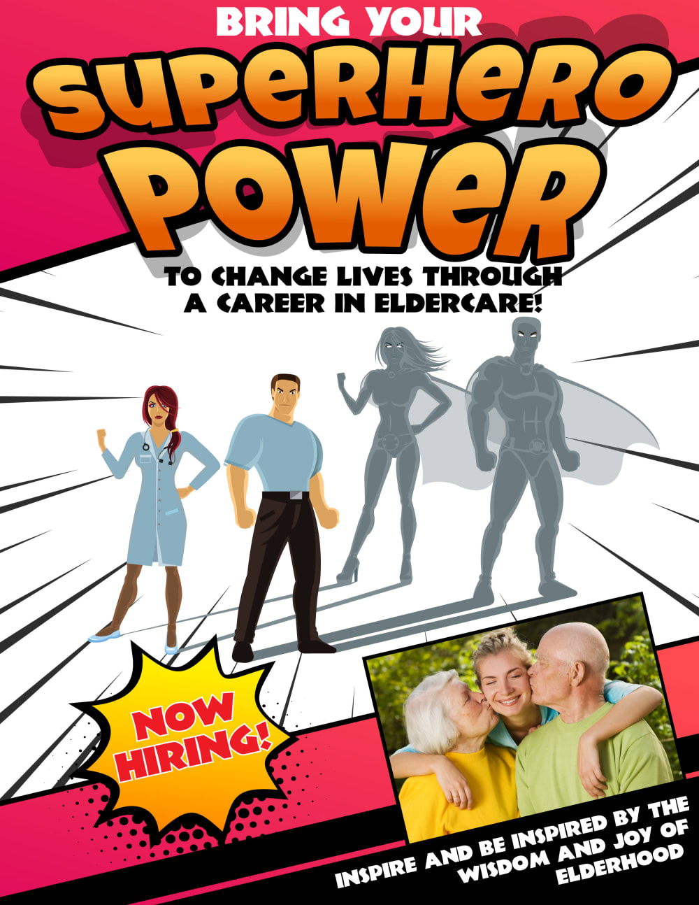 Flyer to join the team of The Landing a Senior Living Community in Roseburg, Oregon