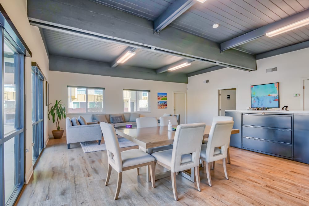 Meeting room at Sycamore Court in Garden Grove, California