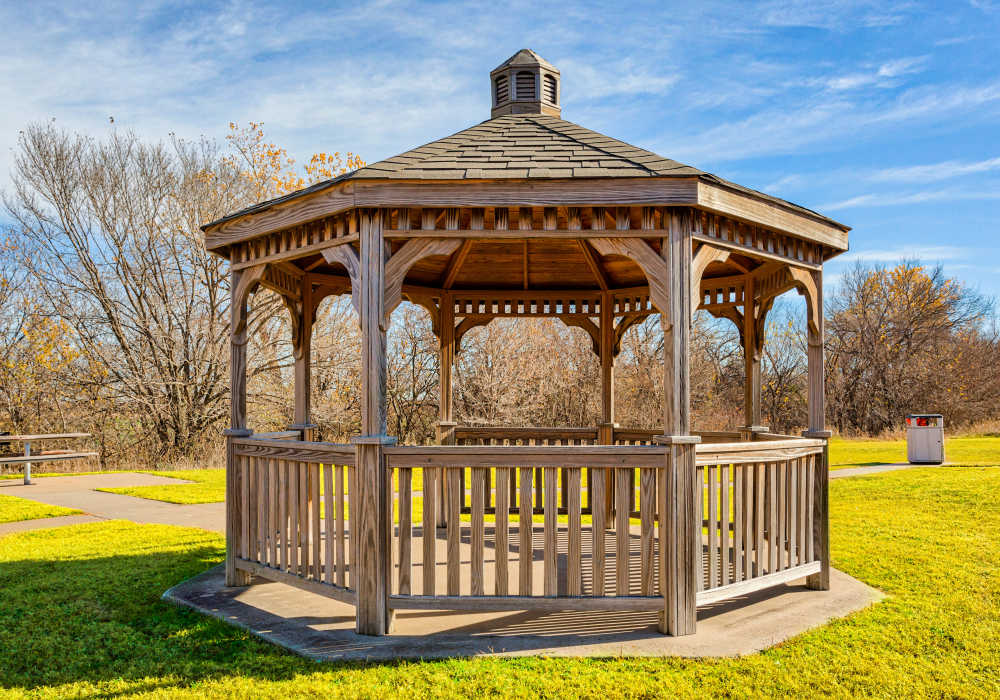 Walk-in closet at Autumn Brook Apartments in Chickasha, Oklahoma