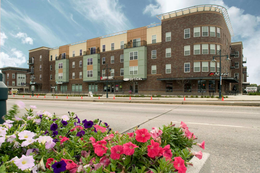 Outside of Falcon Heights in Falcon Heights, Minnesota