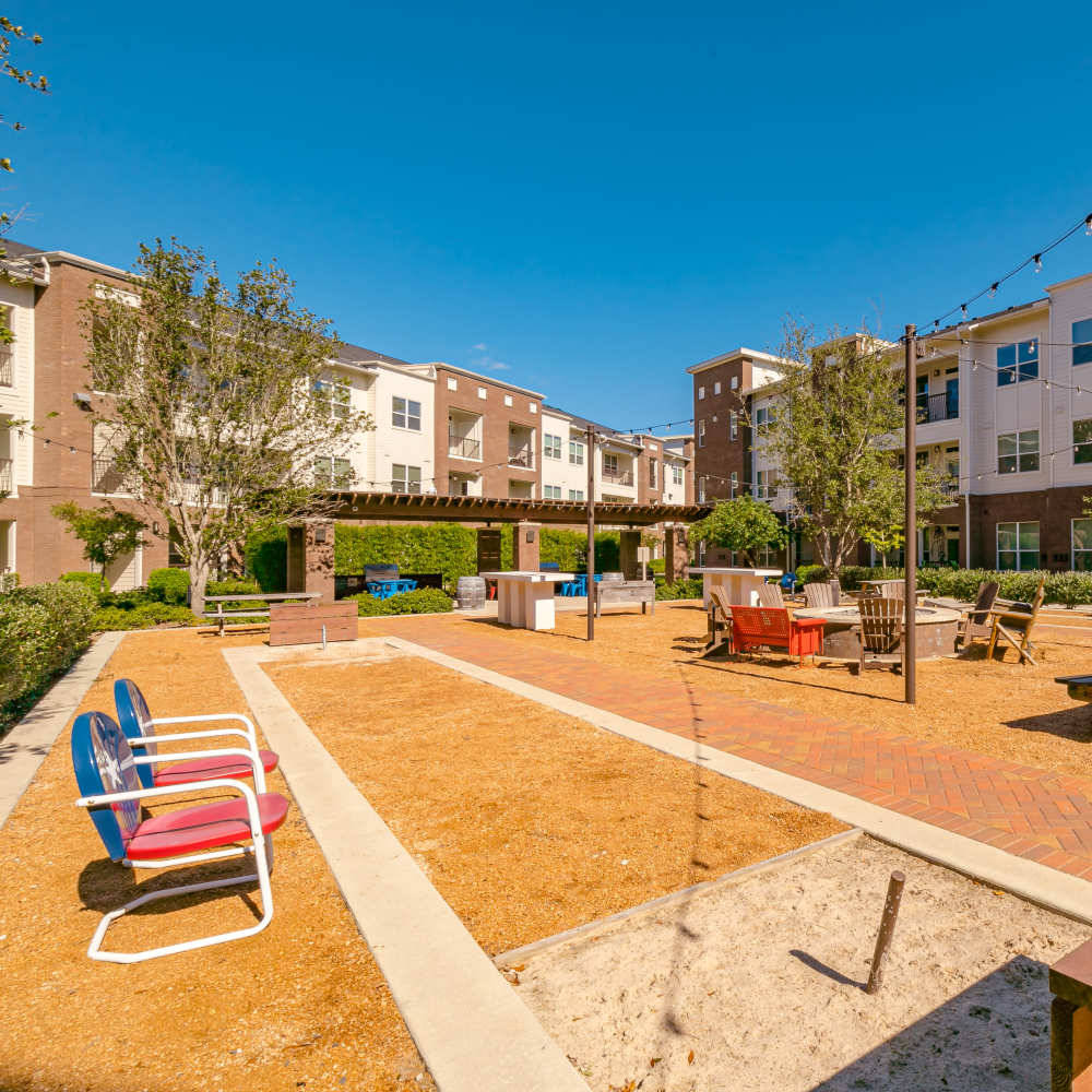 Community playground at NOVU New Forest in Houston, Texas
