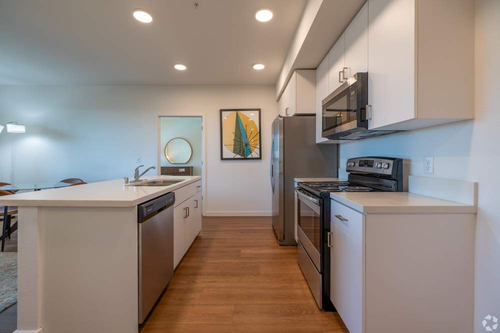 Kitchen at Eight Mile House in Stockton, California