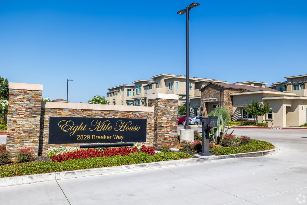 Front at Eight Mile House in Stockton, California