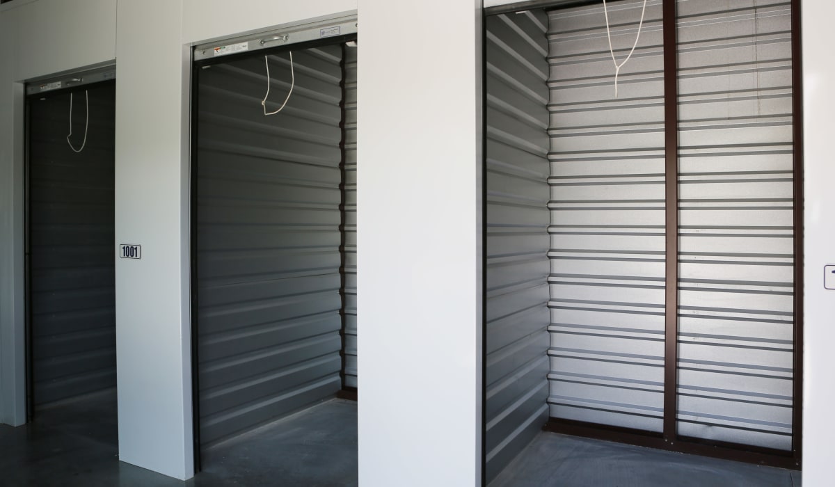 Interior units at Midgard Self Storage in Naples, FL