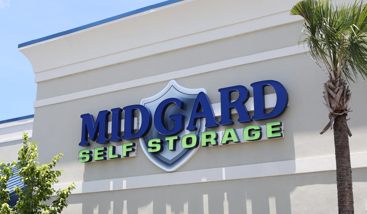 Office Exterior at Midgard Self Storage in Naples, FL