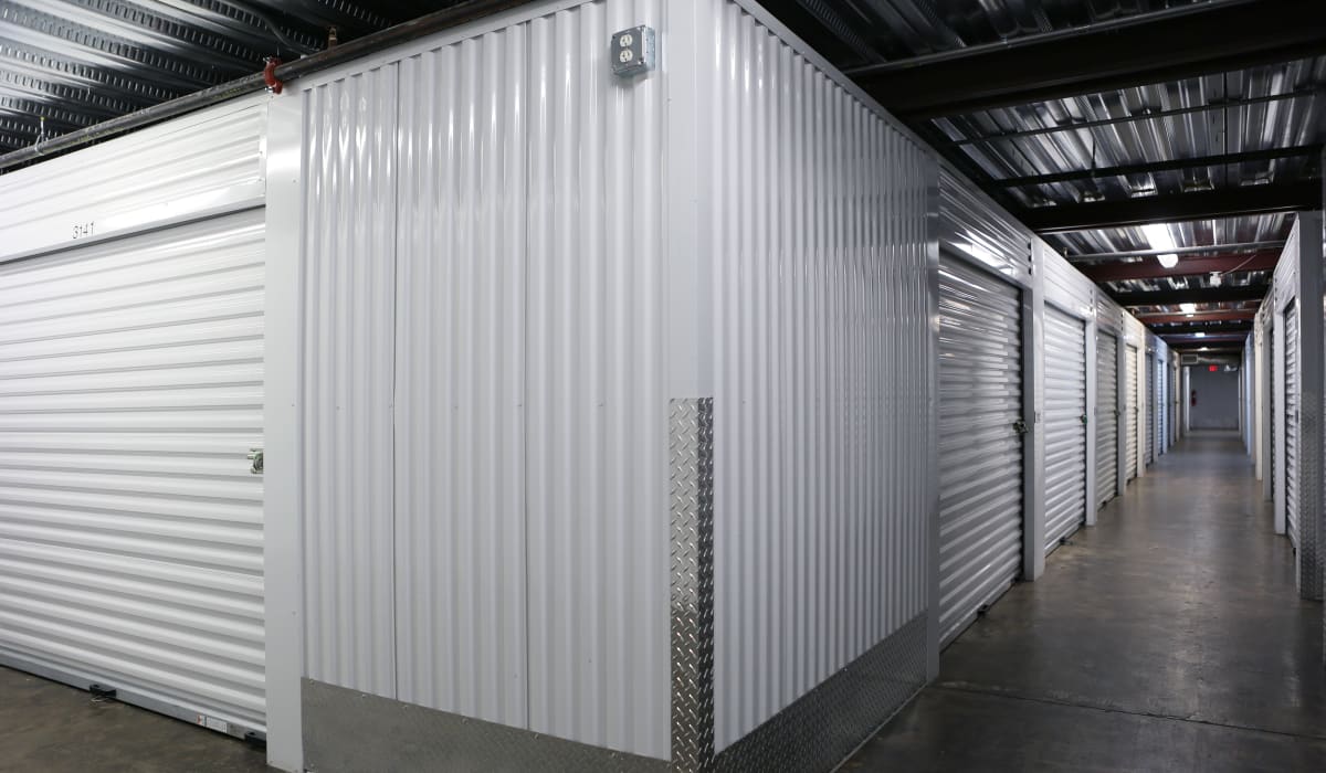 Interior units at Midgard Self Storage in Jacksonville, FL