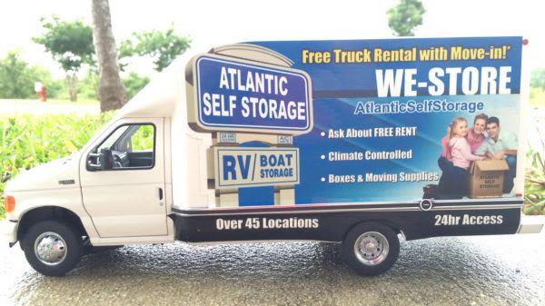 Atlantic Self Storage moving truck