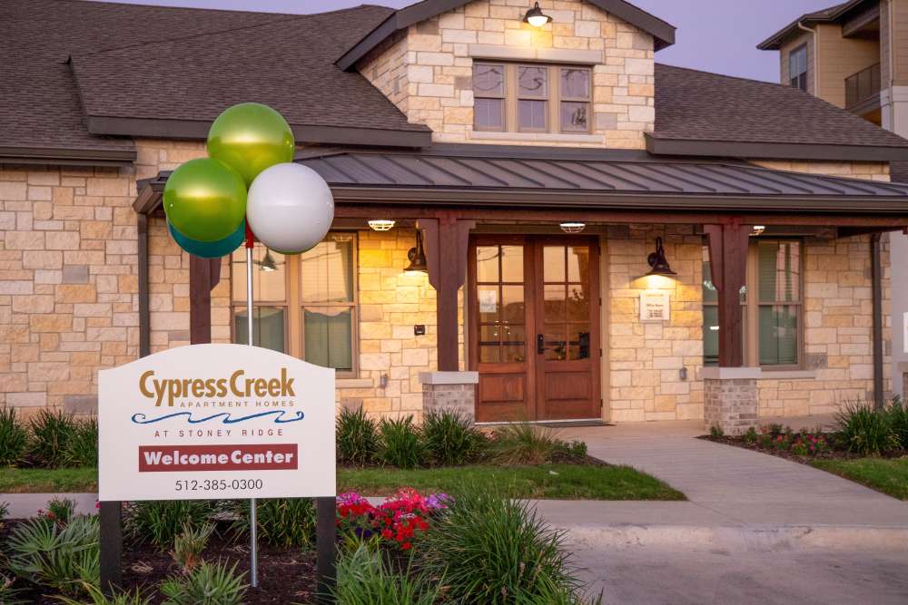 Welcome to your new home!