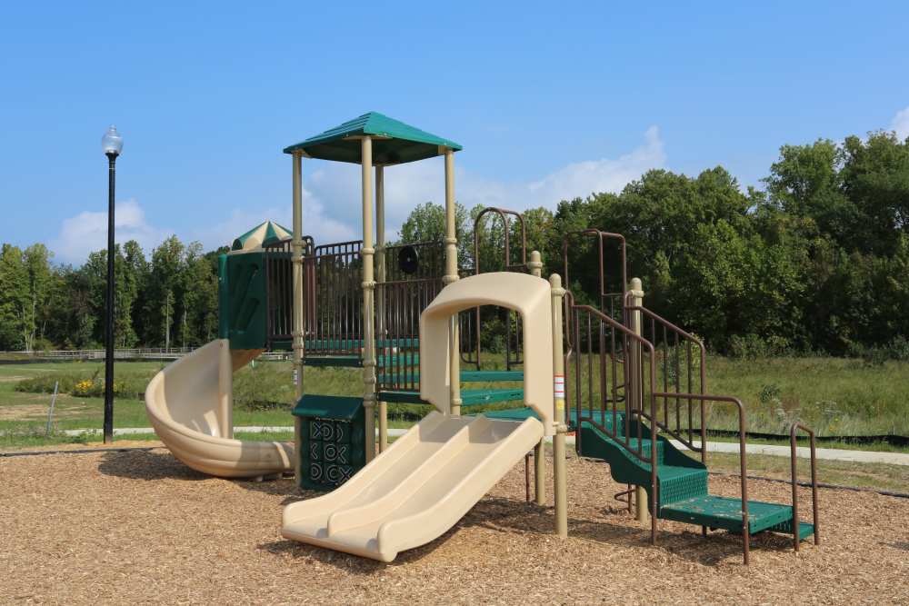 Exterior playground at Adams Crossing Apartment Homes in Waldorf, Maryland