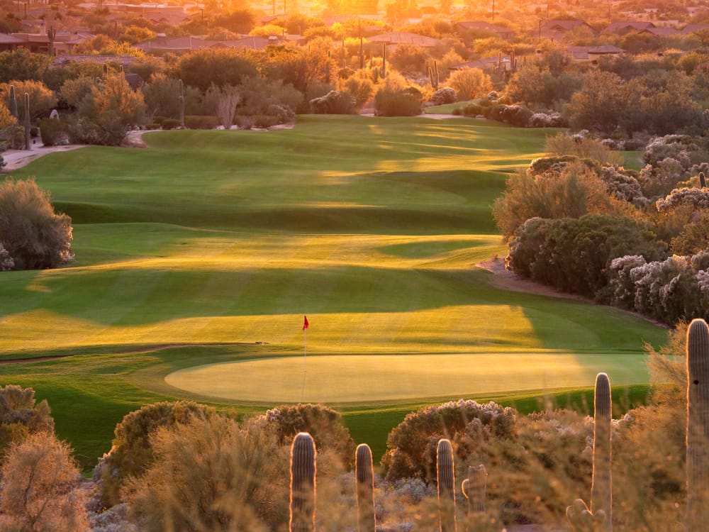 Golf course near Allegro at La Entrada in Henderson, Nevada