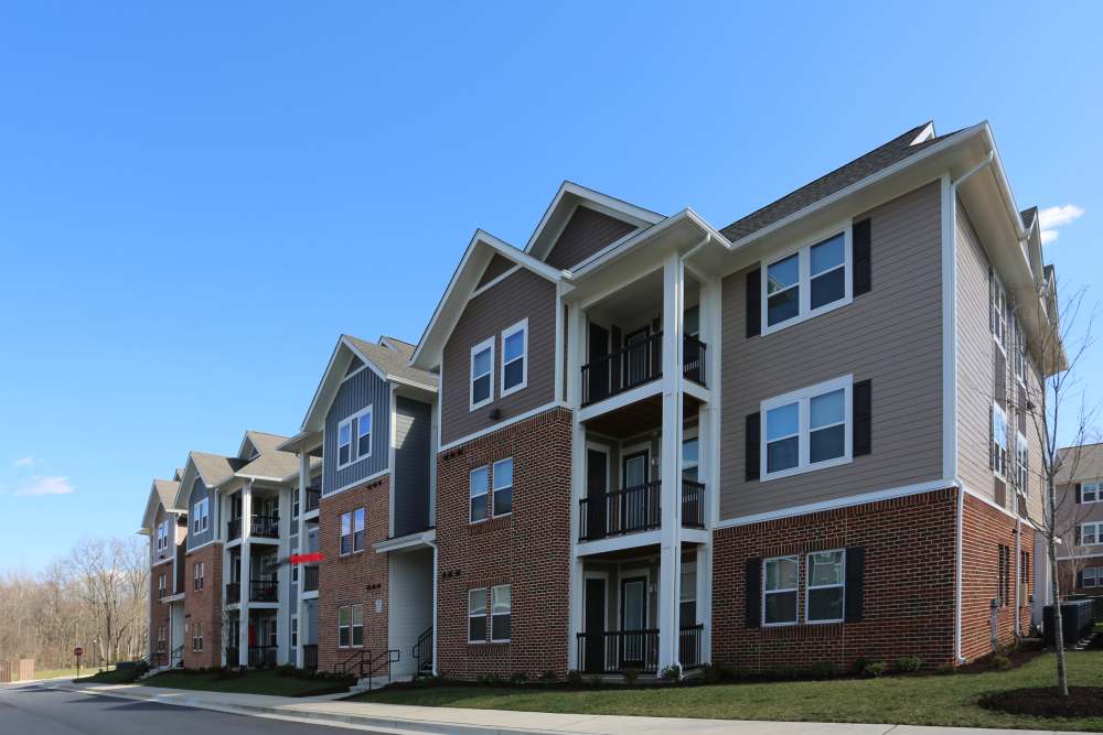 Apartments view at Adams Crossing Apartment Homes in Waldorf, Maryland