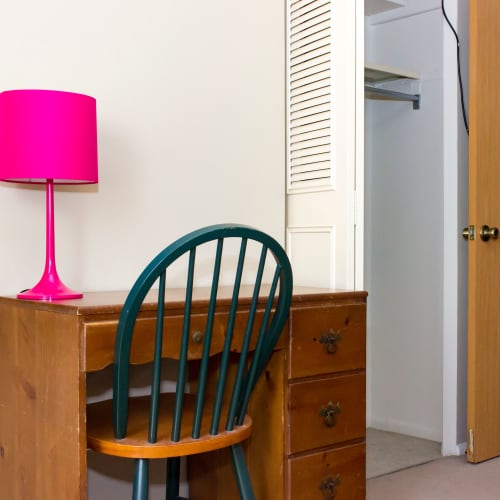 Apartment interiors at Pin Oak Manor Apartments in Mishawaka, Indiana