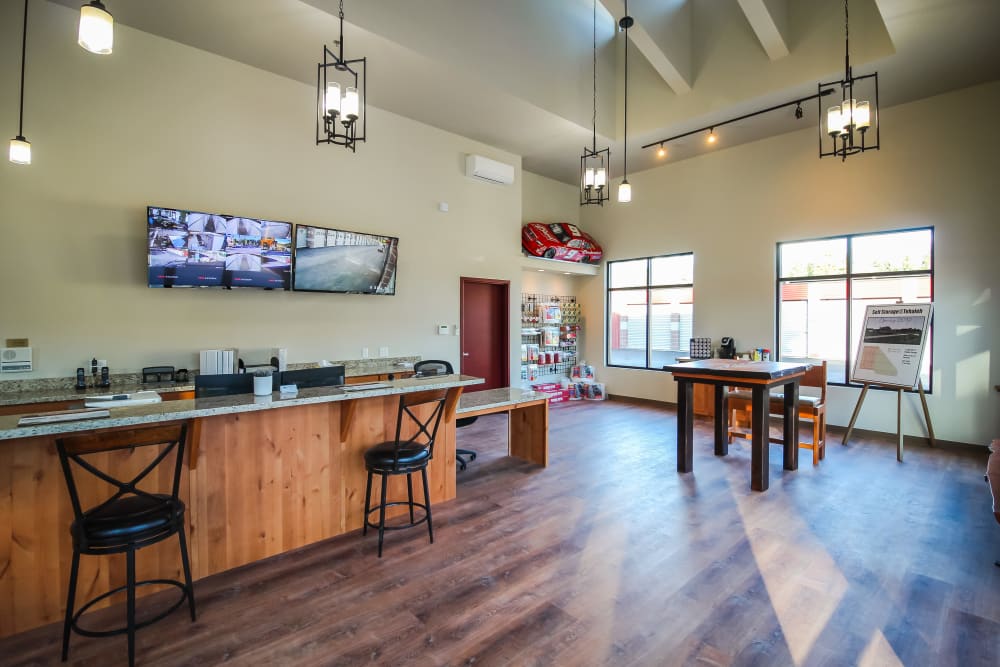 Lobby at Self Storage @ Tehaleh in Bonney Lake, Washington
