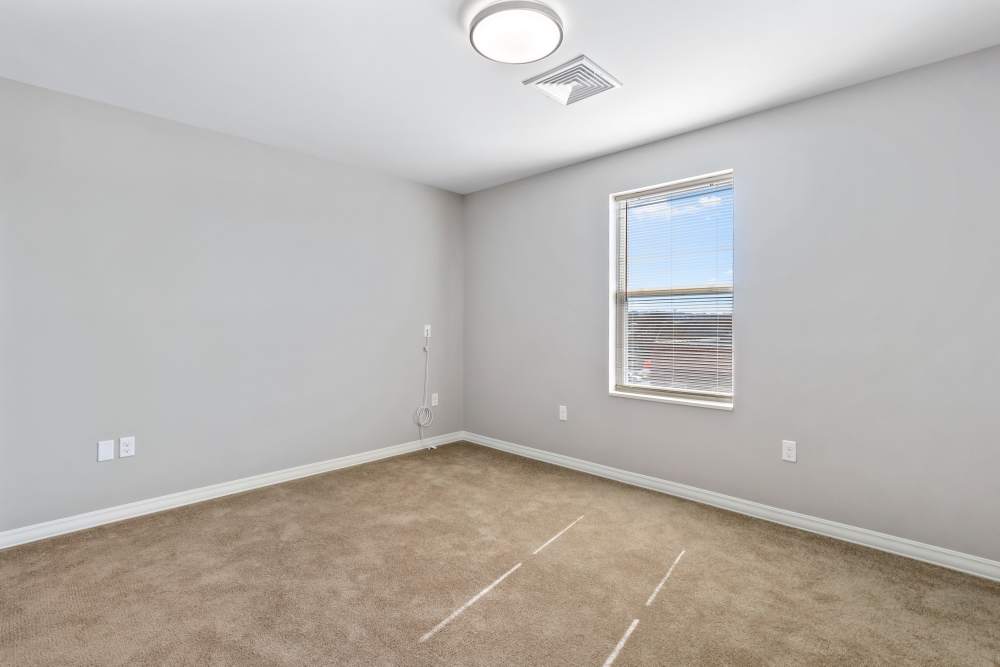 Well-lit apartment bedroom at Barley Square Apartments in Reading, Pennsylvania