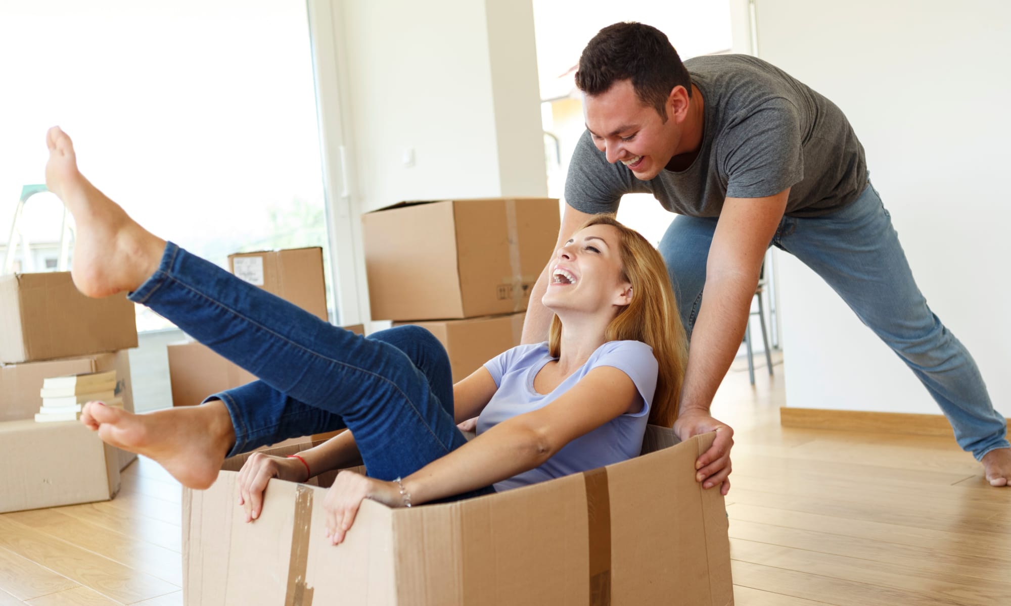 Couple Enjoying Moving San Antonio, Texas near Lockaway Storage