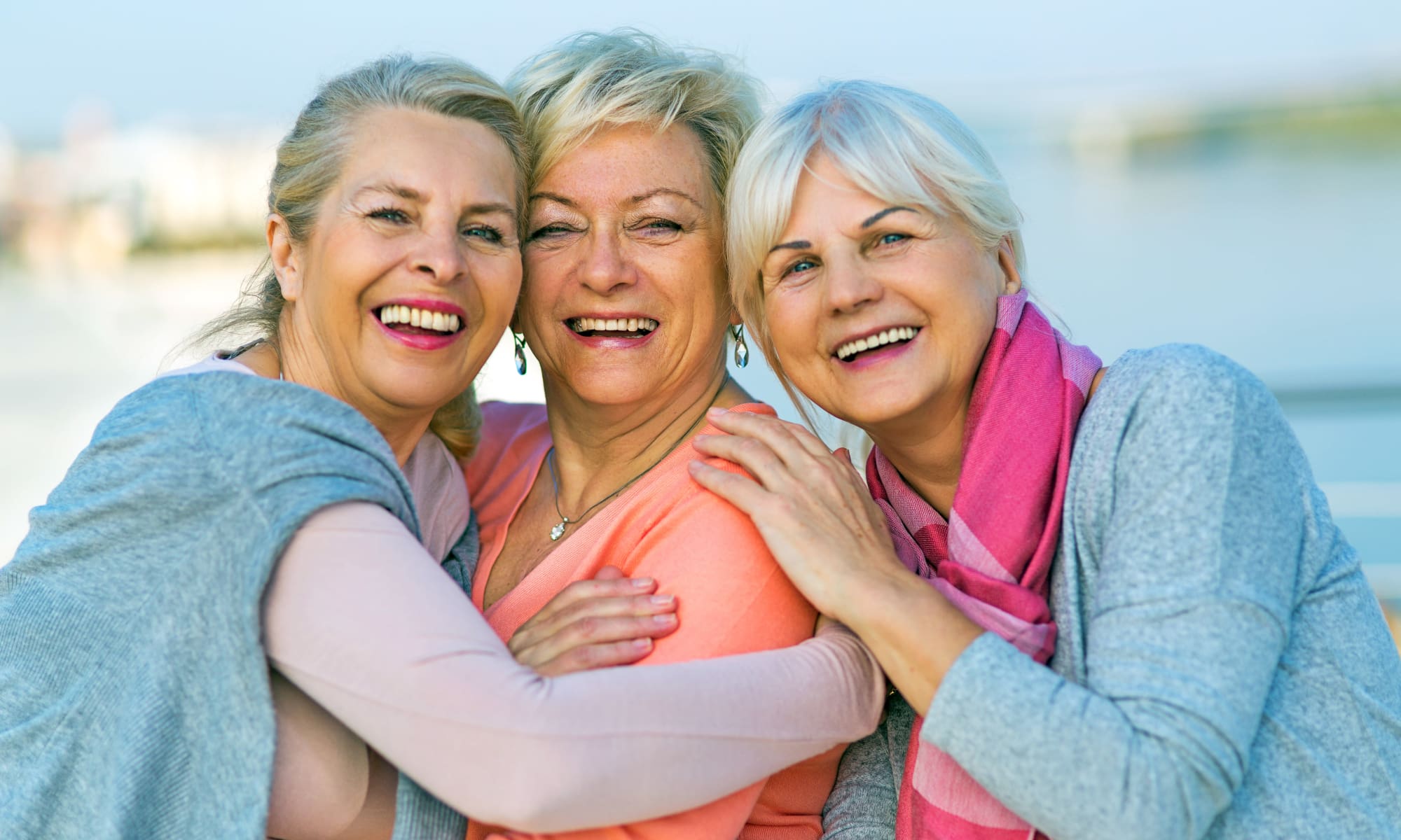 Senior women smiling at The Park at Copper Creek