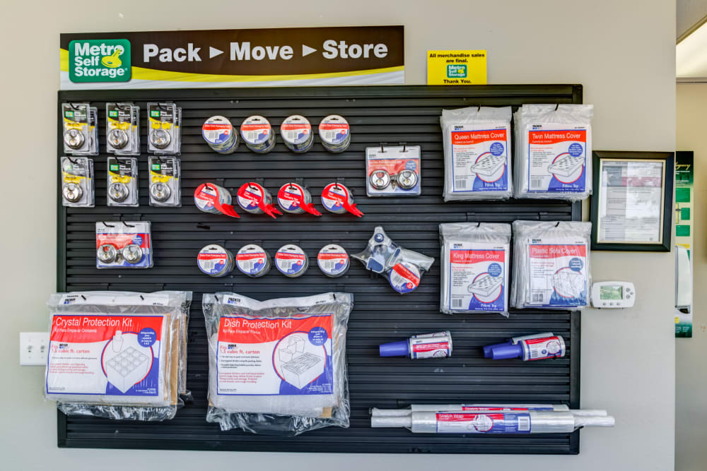 Our office in Amarillo, Texas offers packaging supplies