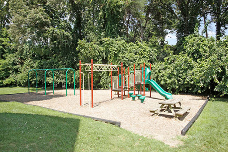 Playground at apartments in Glen Burnie, Maryland