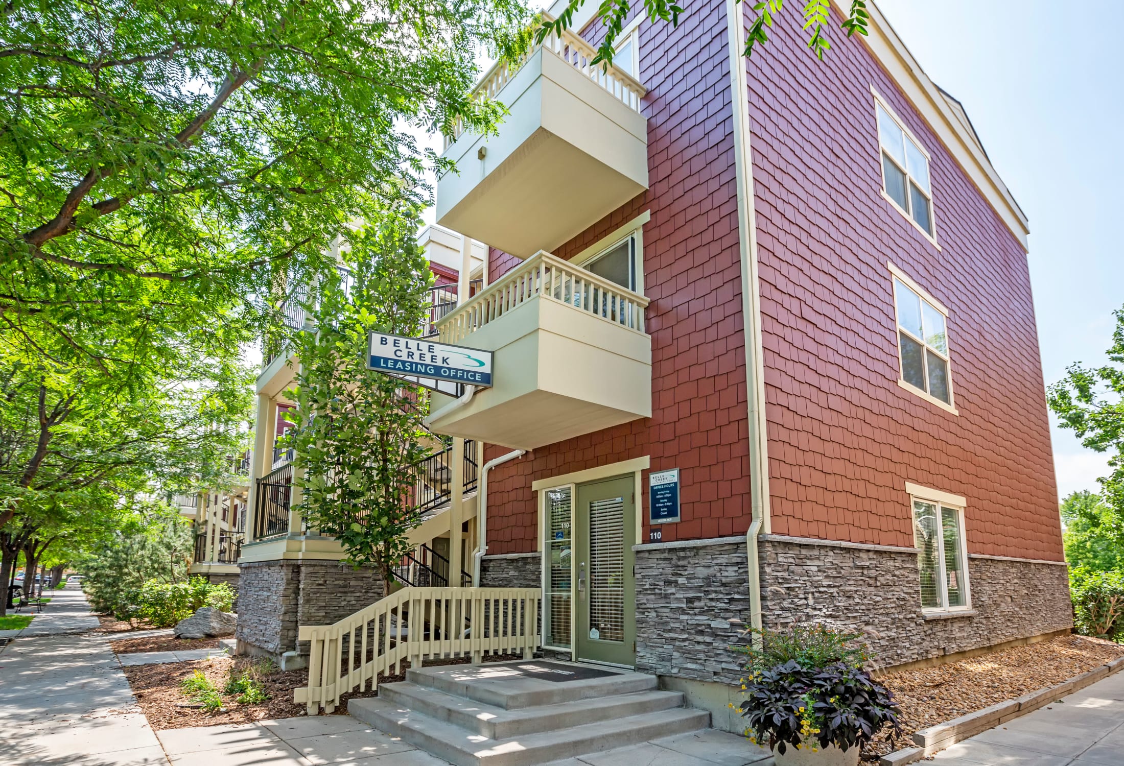Welcome to Belle Creek Apartments in Henderson, in CO