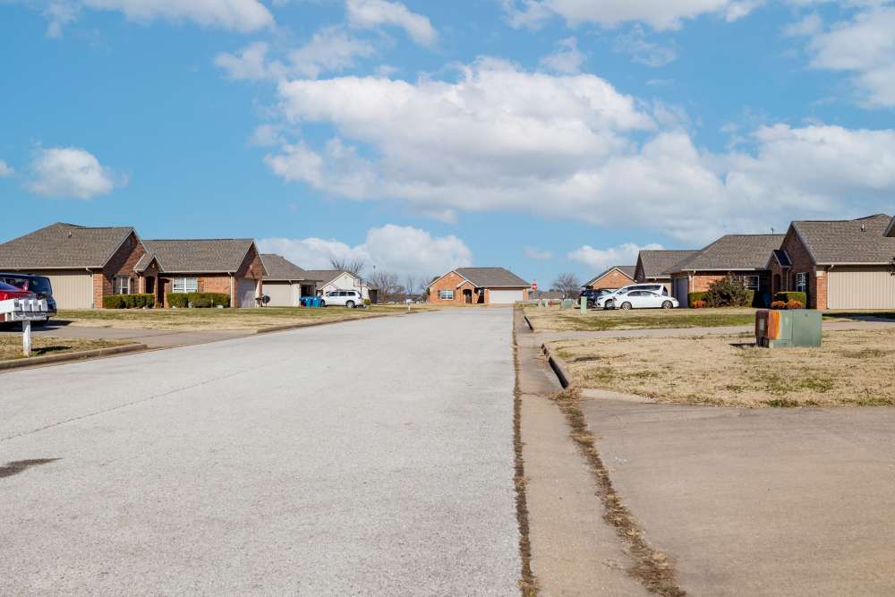Exterior view at Prairie Hill Estates in Carl Junction. MO
