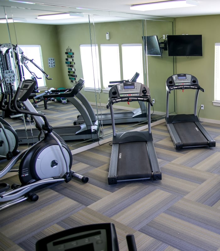 Gym at Winchester Apartments in Amarillo, Texas