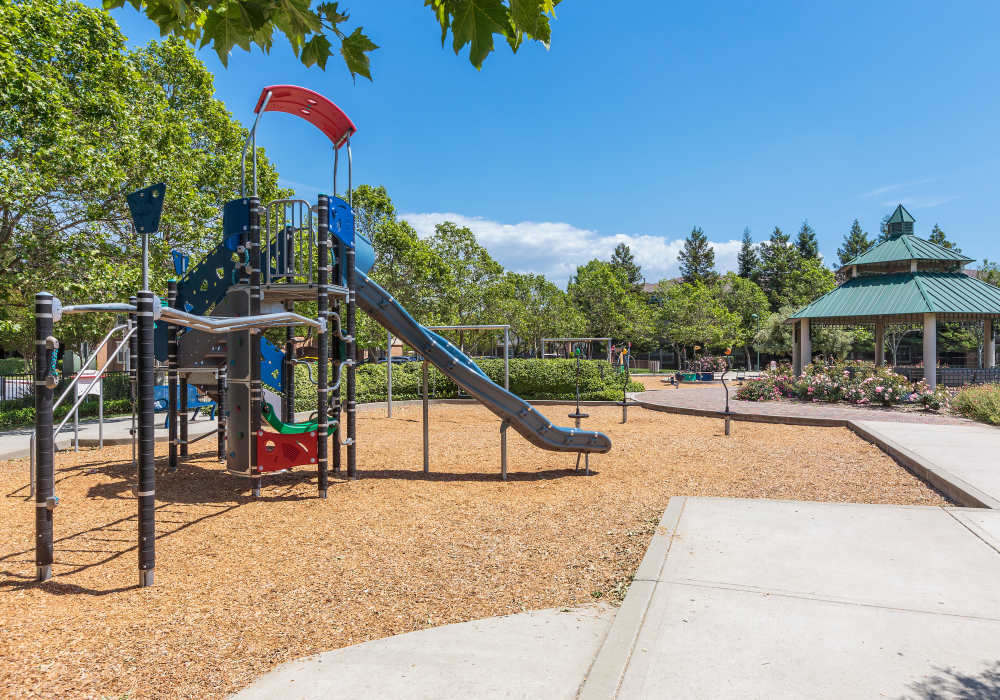 Kids playground at Park Hacienda Apartments in Pleasanton, California