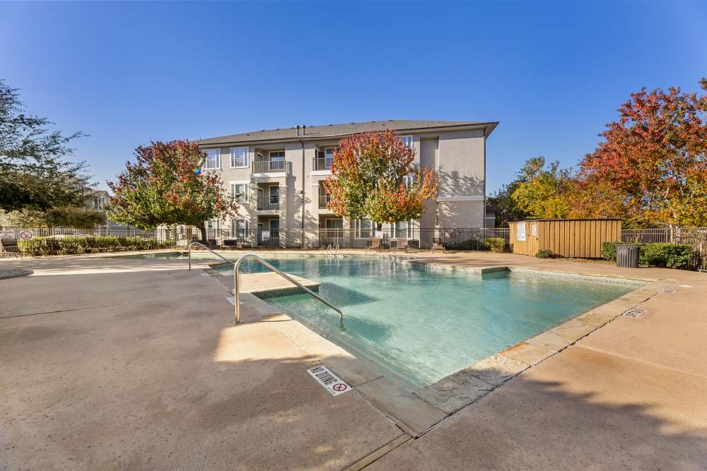 A view of the swimming pool at Costa Ibiza in Houston, Texas
