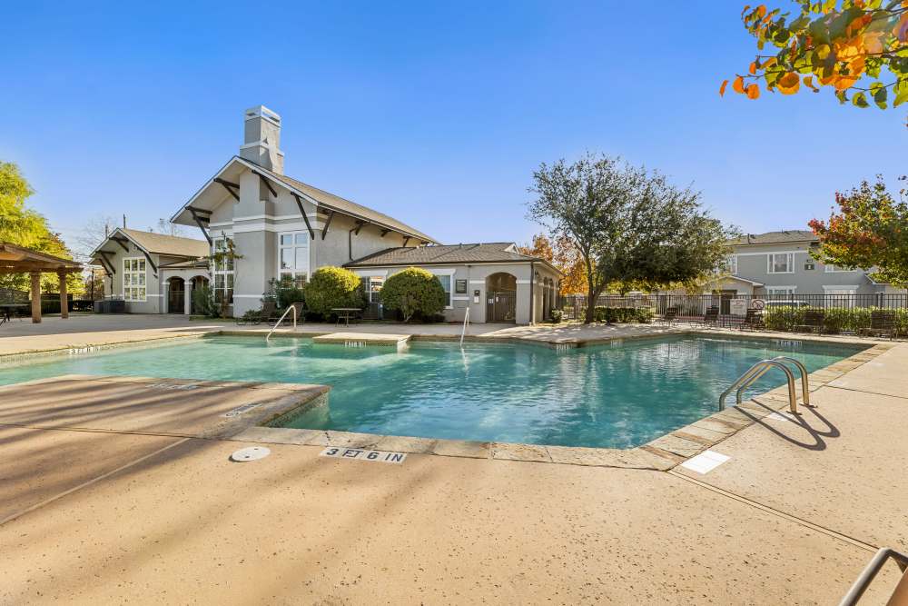 A swimming pool at Costa Ibiza in Houston, Texas