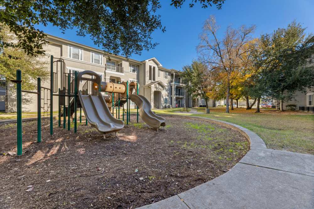 A playground at Costa Ibiza in Houston, Texas