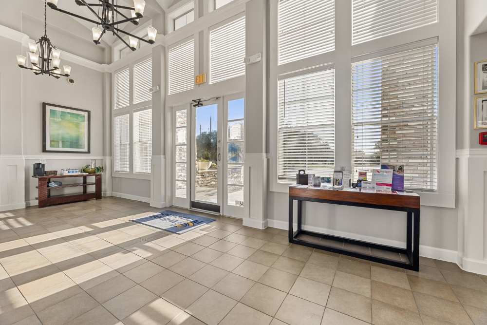 A community hall at Costa Ibiza in Houston, Texas