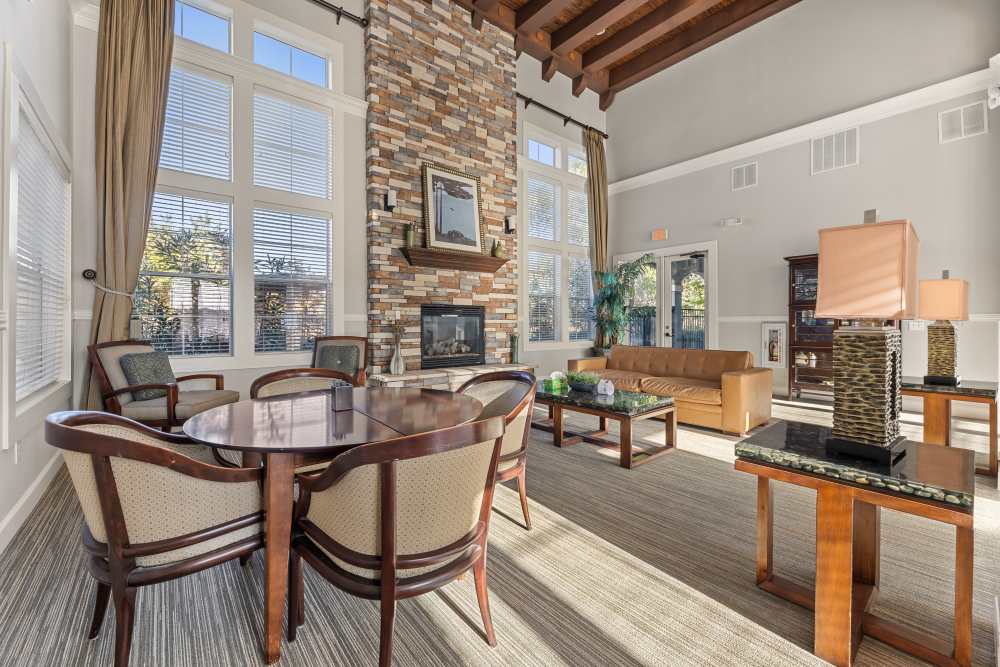 Community clubhouse at Costa Ibiza in Houston, Texas