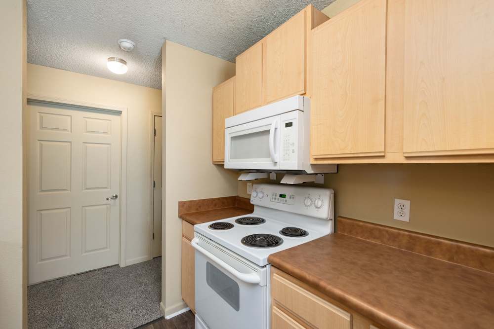Kitchen with dishwasher at Prairie Hill Estates in Carl Junction. MO