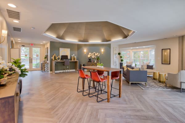 Our clubhouse at apartments in Midlothian, Virginia