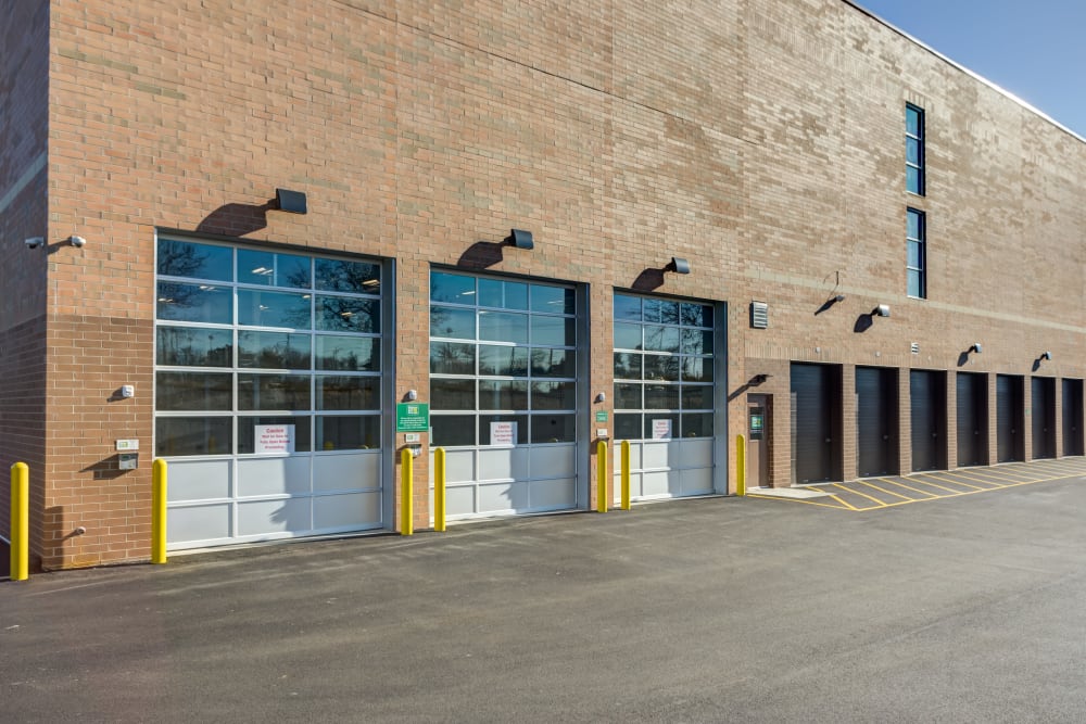 Clean exterior storage units at our self storage facility in Buffalo Grove, Illinois