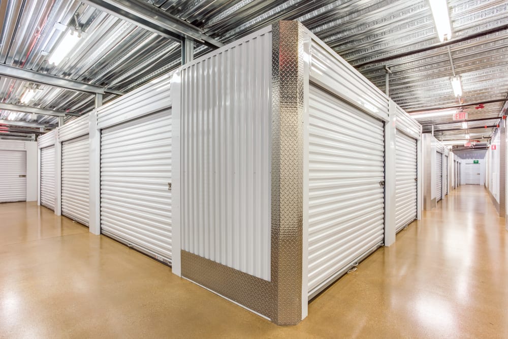 Indoor units at Metro Self Storage in Northbrook, Illinois