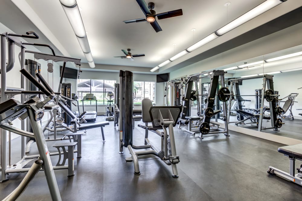 State of the art fitness center at Legacy Brooks in San Antonio, Texas