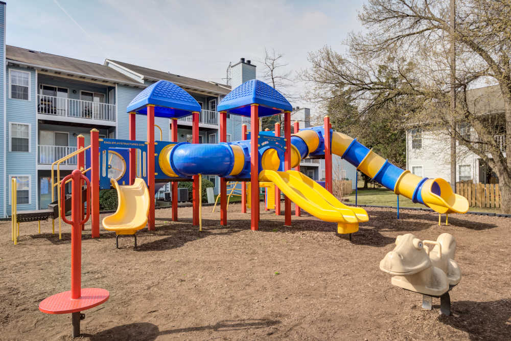 Community playground at Chase Heritage in Sterling, Virginia