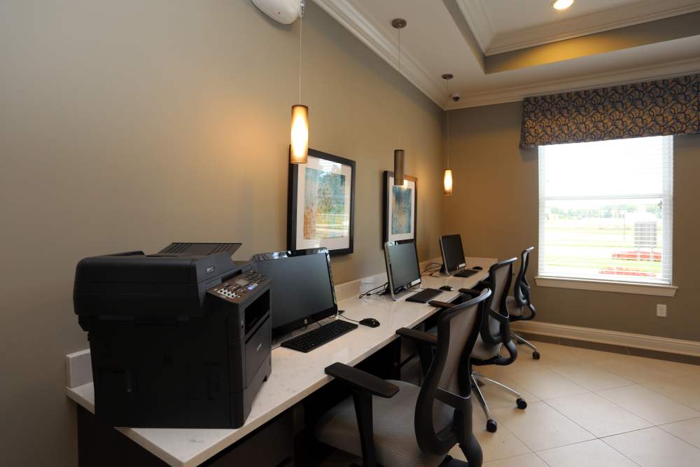 Rental office at Adams Crossing Apartment Homes in Waldorf, Maryland