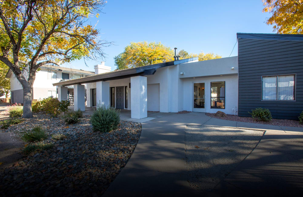 Front entrance at  Montecito in Albuquerque, New Mexico